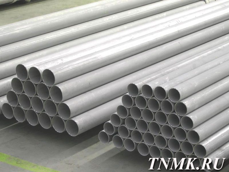 Труба нержавеющая эл/св 204х2,0 мм матовая AISI 304 (08Х18Н10) купить в Череповце